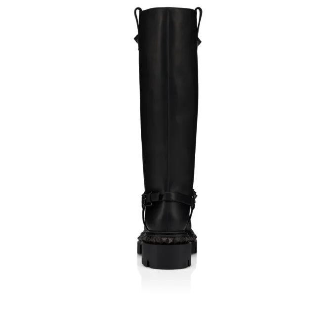Marinetta Pyraclou – buty – woskowana skóra cielęca – czarne – damskie Marinetta Pyraclou – buty – woskowana skóra cielęca – czarne – damskie