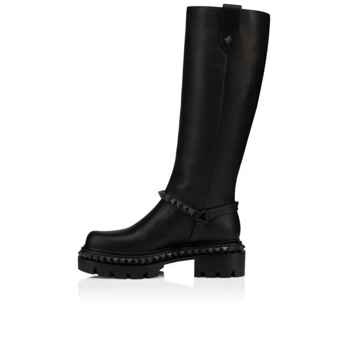 Marinetta Pyraclou – buty – woskowana skóra cielęca – czarne – damskie Marinetta Pyraclou – buty – woskowana skóra cielęca – czarne – damskie