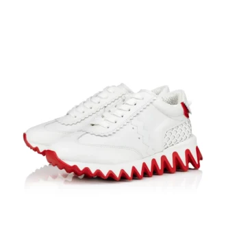Mini Shark – Sneakersy – skóra cielęca – białe – dzieci Mini Shark – Sneakersy – skóra cielęca – białe – dzieci