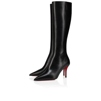 Miss Z Botta – buty na obcasie 80 mm – skóra cielęca – czarne – damskie Miss Z Botta – buty na obcasie 80 mm – skóra cielęca – czarne – damskie