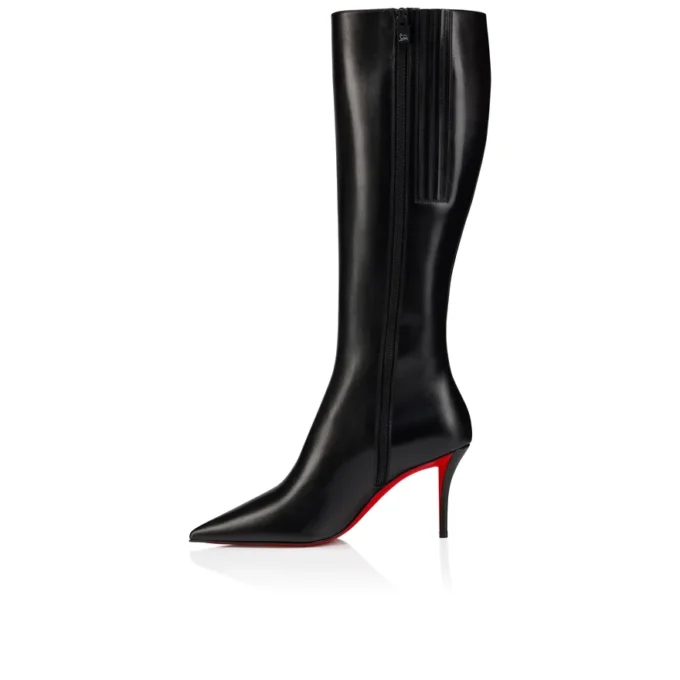 Miss Z Botta – buty na obcasie 80 mm – skóra cielęca – czarne – damskie Miss Z Botta – buty na obcasie 80 mm – skóra cielęca – czarne – damskie