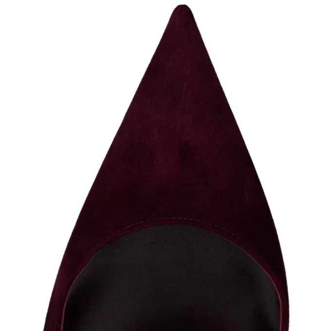 Miss Z – czółenka na obcasie 100 mm – Veau Velours – Amara – damskie Miss Z – czółenka na obcasie 100 mm – Veau Velours – Amara – damskie