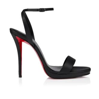 Miss Z Sandal Queen – sandały na paskach o wysokości 120 mm – skóra nappa jagnięca – czarne – damskie