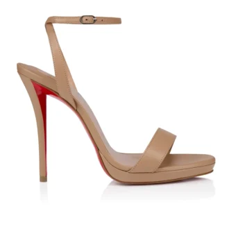 Miss Z Sandal Queen – sandały na paskach o wysokości 120 mm – skóra nappa jagnięca – kolor różowy – damskie