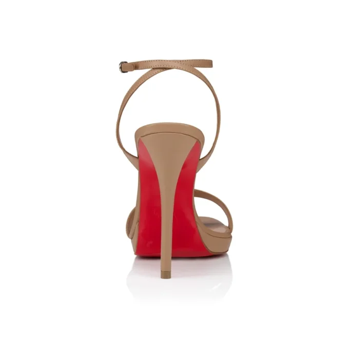 Miss Z Sandal Queen – sandały na paskach o wysokości 120 mm – skóra nappa jagnięca – kolor różowy – damskie
