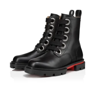 Montana – buty – skóra cielęca – czarne – dzieci