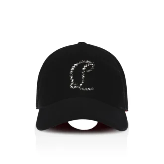 Mooncrest Stones – czapka baseballowa – aksamit i cyrkonie – czarna Mooncrest Stones – czapka baseballowa – aksamit i cyrkonie – czarna