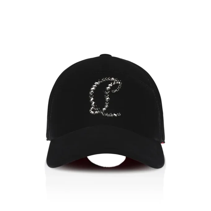 Mooncrest Stones – czapka baseballowa – aksamit i cyrkonie – czarna Mooncrest Stones – czapka baseballowa – aksamit i cyrkonie – czarna