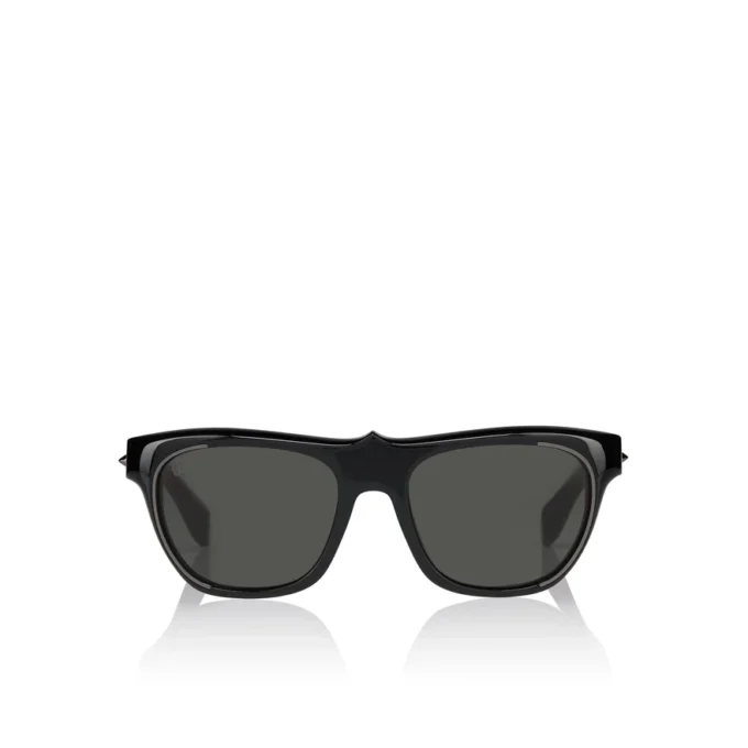 Nasze Georges Lb0006 – okulary przeciwsłoneczne – acetat – błyszcząca czerń Nasze Georges Lb0006 – okulary przeciwsłoneczne – acetat – błyszcząca czerń