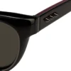 Nasze Georges Lb0006 – okulary przeciwsłoneczne – acetat – błyszcząca czerń Nasze Georges Lb0006 – okulary przeciwsłoneczne – acetat – błyszcząca czerń