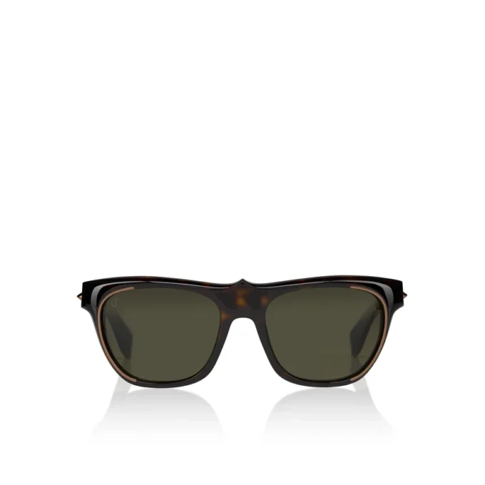 Nasze Georges Lb0006 – okulary przeciwsłoneczne – acetat – ciemny kolor havana Nasze Georges Lb0006 – okulary przeciwsłoneczne – acetat – ciemny kolor havana