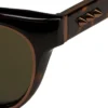 Nasze Georges Lb0006 – okulary przeciwsłoneczne – acetat – ciemny kolor havana Nasze Georges Lb0006 – okulary przeciwsłoneczne – acetat – ciemny kolor havana
