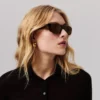 Nasze Georges Lb0028 – okulary przeciwsłoneczne – acetat – ciemny kolor Havana