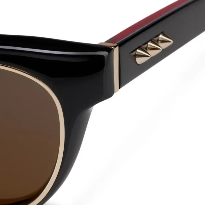 Nasze okulary Georges Lb0006 – okulary przeciwsłoneczne – acetat – czarny dym Nasze okulary Georges Lb0006 – okulary przeciwsłoneczne – acetat – czarny dym
