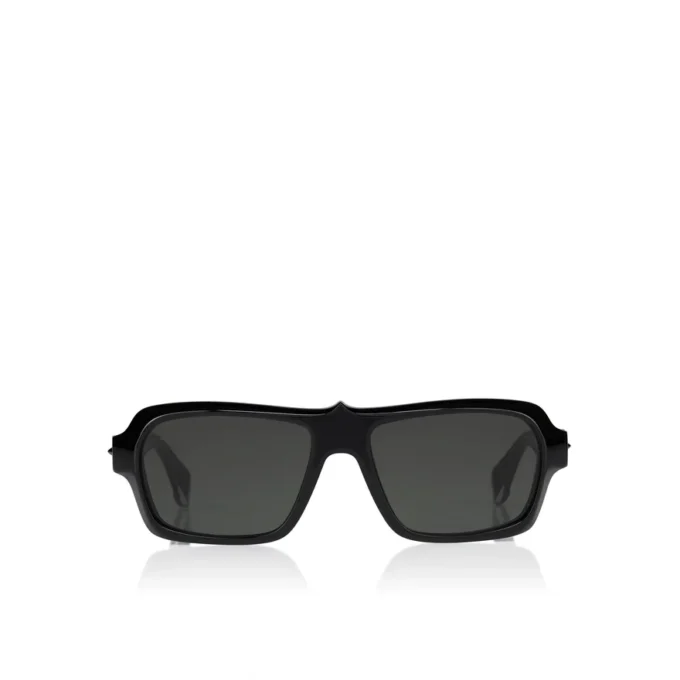 Nasze okulary przeciwsłoneczne Georges Lb0027 – acetat – błyszcząca czerń Nasze okulary przeciwsłoneczne Georges Lb0027 – acetat – błyszcząca czerń