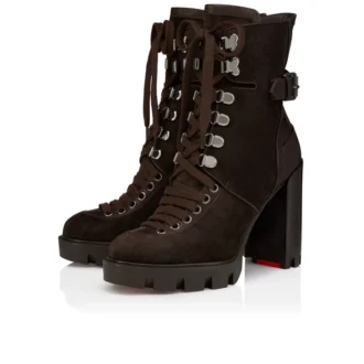 New Macademia – niskie buty na 100 mm – Veau Velours – Cafa – damskie New Macademia – niskie buty na 100 mm – Veau Velours – Cafa – damskie