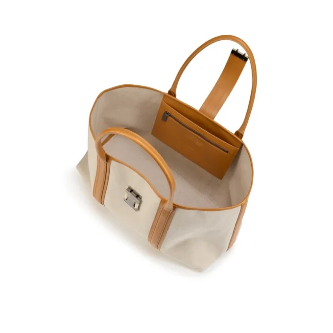 Nox – torba Typu Tote – płótno lniane – naturalna Nox – torba Typu Tote – płótno lniane – naturalna