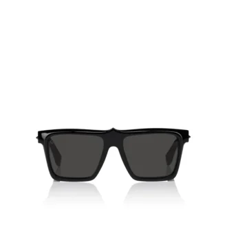 Our Georges Lb0014 – okulary przeciwsłoneczne – acetat – błyszcząca czerń