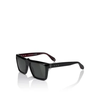 Our Georges Lb0014 – okulary przeciwsłoneczne – acetat – błyszcząca czerń
