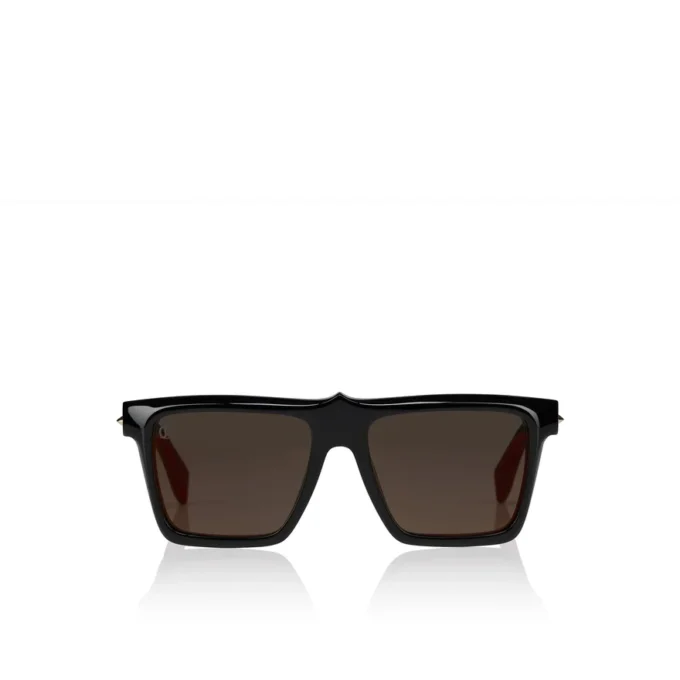 Our Georges Lb0014 – okulary przeciwsłoneczne – acetat – czarny dym Our Georges Lb0014 – okulary przeciwsłoneczne – acetat – czarny dym