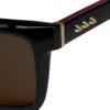 Our Georges Lb0014 – okulary przeciwsłoneczne – acetat – czarny dym Our Georges Lb0014 – okulary przeciwsłoneczne – acetat – czarny dym
