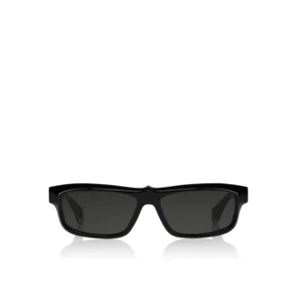 Our Georges Lb0028 – okulary przeciwsłoneczne – acetat – błyszcząca czerń