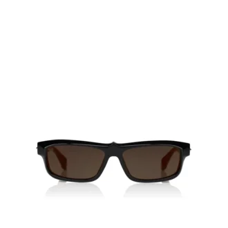 Our Georges Lb0028 – okulary przeciwsłoneczne – acetat – czarny dym