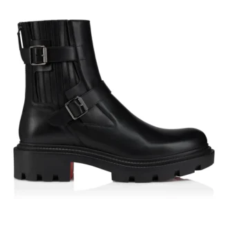 Oxybootie College – buty – skóra cielęca – czarne – męskie