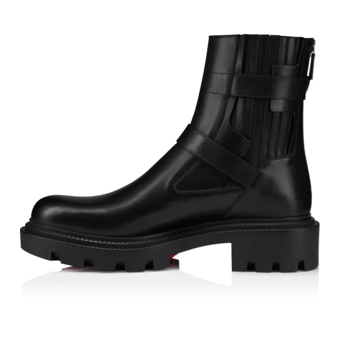 Oxybootie College – buty – skóra cielęca – czarne – męskie