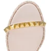 Pyraclou – espadryle na 60 mm – lakierowana skóra cielęca – Leche – damskie Pyraclou – espadryle na 60 mm – lakierowana skóra cielęca – Leche – damskie