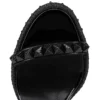 Pyraclou – espadryle na koturnie 110 mm – lakierowana skóra cielęca – czarne – damskie Pyraclou – espadryle na koturnie 110 mm – lakierowana skóra cielęca – czarne – damskie