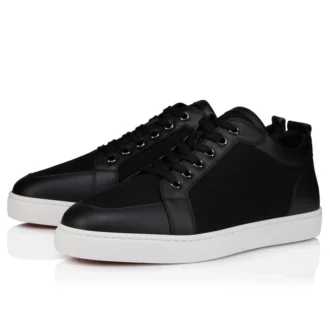 Rantulow – Sneakersy – bawełna – czarne – męskie