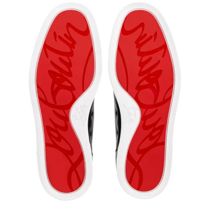 Rantulow – Sneakersy – ziarnista skóra cielęca – czarne – męskie Rantulow – Sneakersy – ziarnista skóra cielęca – czarne – męskie