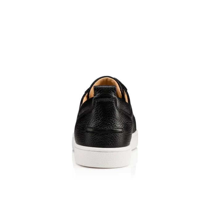 Rantulow – Sneakersy – ziarnista skóra cielęca – czarne – męskie Rantulow – Sneakersy – ziarnista skóra cielęca – czarne – męskie