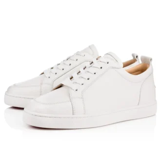 Rantukow – Sneakersy – Ziarnista skóra cielęca – Latte – Męskie