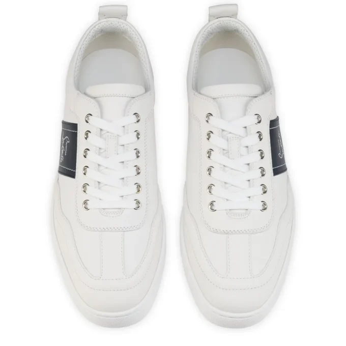 Retero – Sneakersy – skóra cielęca – białe – męskie Retero – Sneakersy – skóra cielęca – białe – męskie
