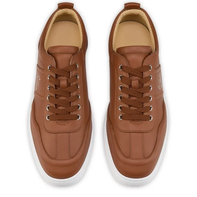 Retero – Sneakersy – skóra cielęca – Cuoio – mężczyźni Retero – Sneakersy – skóra cielęca – Cuoio – mężczyźni