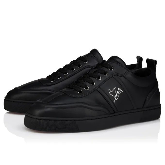 Retero – Sneakersy – skóra cielęca – czarne – męskie Retero – Sneakersy – skóra cielęca – czarne – męskie
