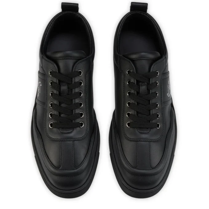Retero – Sneakersy – skóra cielęca – czarne – męskie Retero – Sneakersy – skóra cielęca – czarne – męskie