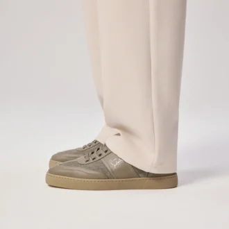 Retero – Sneakersy – skóra cielęca i płótno – Silex – męskie Retero – Sneakersy – skóra cielęca i płótno – Silex – męskie