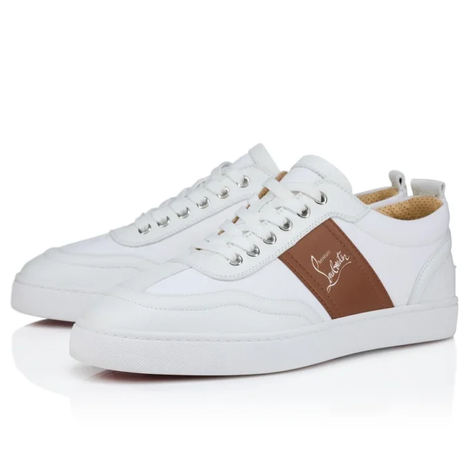 Retero – Sneakersy – Ziarnista skóra cielęca – Cuoio – Męskie Retero – Sneakersy – Ziarnista skóra cielęca – Cuoio – Męskie