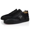 Retero – Sneakersy – ziarnista skóra cielęca – czarne – męskie Retero – Sneakersy – ziarnista skóra cielęca – czarne – męskie