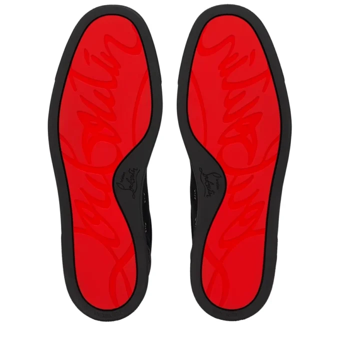 Retero – Sneakersy – ziarnista skóra cielęca – czarne – męskie Retero – Sneakersy – ziarnista skóra cielęca – czarne – męskie