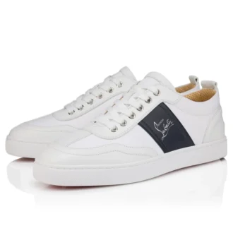 Retero – Sneakersy – ziarnista skóra cielęca – granatowe – męskie Retero – Sneakersy – ziarnista skóra cielęca – granatowe – męskie