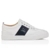 Retero – Sneakersy – ziarnista skóra cielęca – granatowe – męskie Retero – Sneakersy – ziarnista skóra cielęca – granatowe – męskie