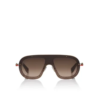 Roller Lb0012 – okulary przeciwsłoneczne – metal – ciemny brąz