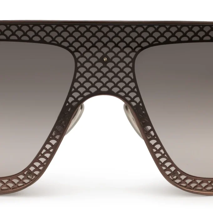 Roller Lb0012 – okulary przeciwsłoneczne – metal – kolor brązu