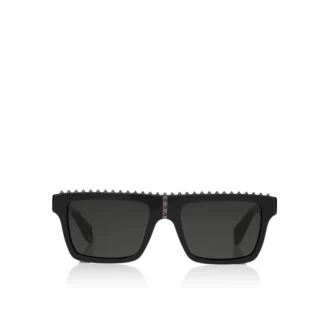 Roller Lb0023 – okulary przeciwsłoneczne – acetat – błyszcząca czerń