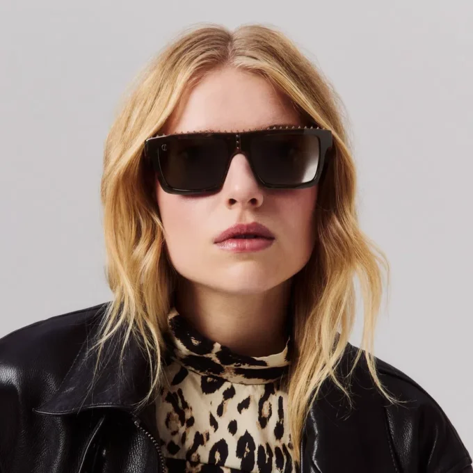 Roller Lb0023 – okulary przeciwsłoneczne – acetat – ciemny kolor Havana Roller Lb0023 – okulary przeciwsłoneczne – acetat – ciemny kolor Havana