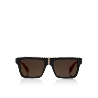 Roller Lb0023 – okulary przeciwsłoneczne – acetat – czarny dym